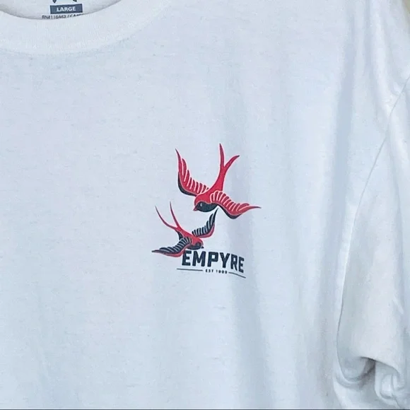 Empire || Swallows & Rose T-Shirt est. 1999; L - Picture 2 of 6
